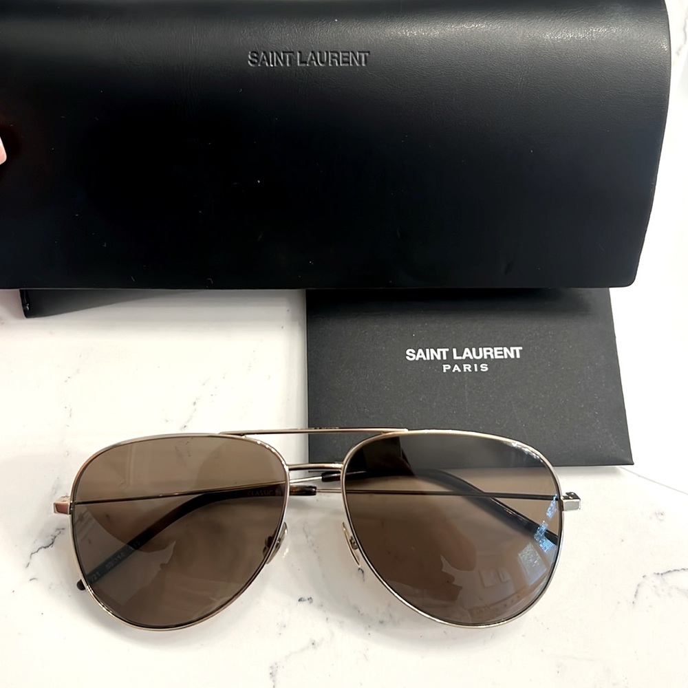 Saint Laurent aviator sunglasses